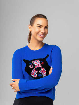 Women's designer cashmere sweater