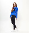 Cashmere Sweater In Lake Blue