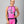 Pink Sleeveless Triathlon Top