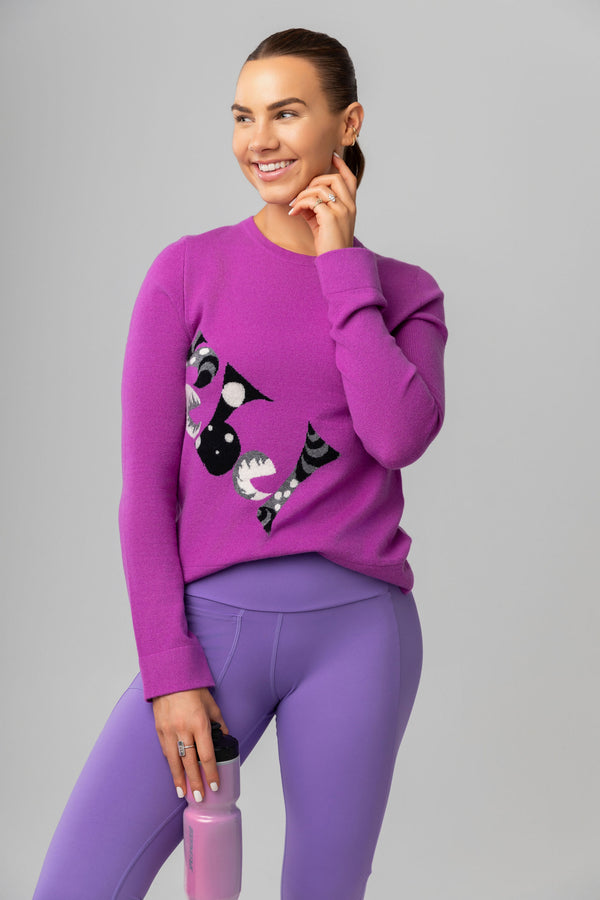 Women's designer cashmere sweater