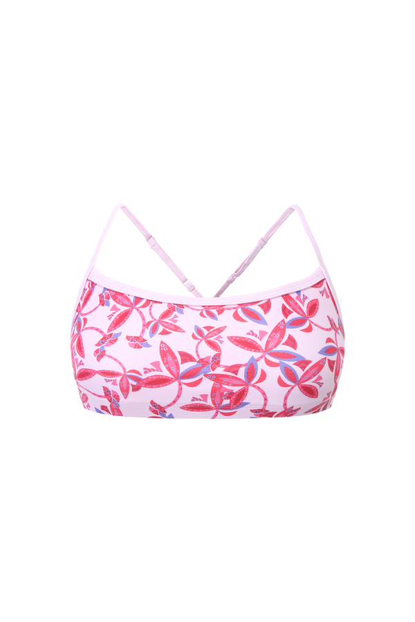 Pink Performance Bikini Top