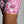Pink Flower Tri Short
